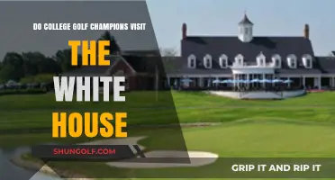College Golf Champs at the White House: Tradition or Exception?