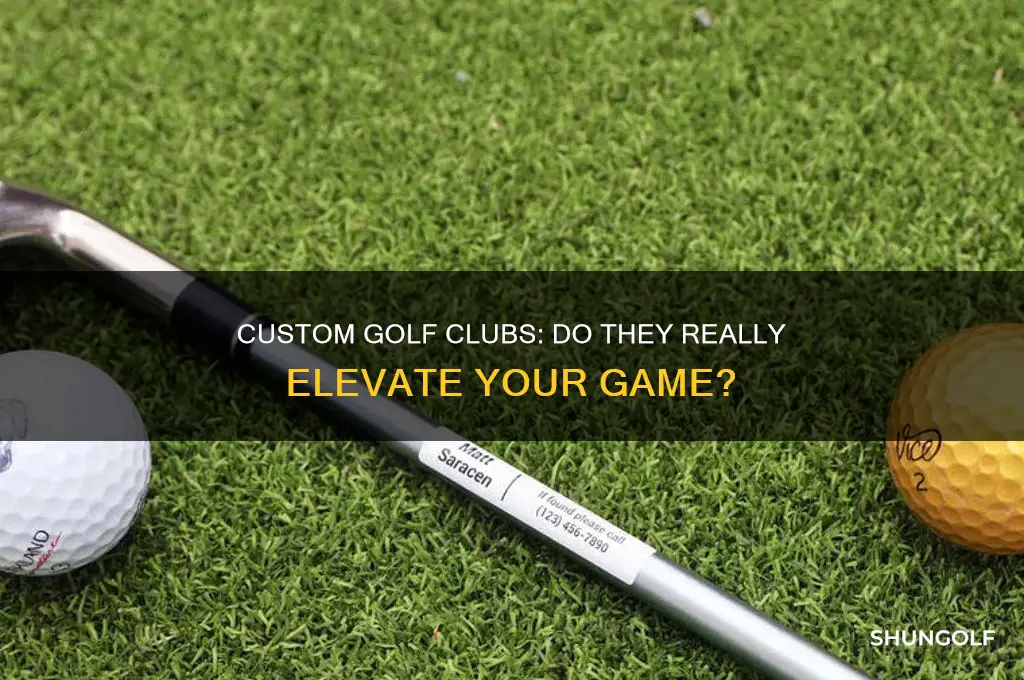 do custom golf clubs make difference