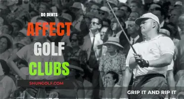 Do Dents Impact Golf Club Performance and Distance?