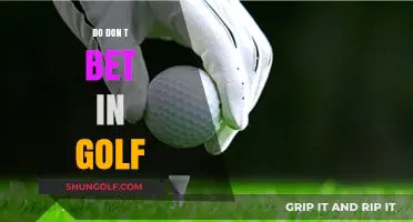 Golf Etiquette: Don't Bet, Do Enjoy the Game