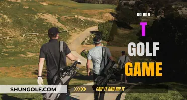Master the Do's and Don'ts of Golf: Elevate Your Game