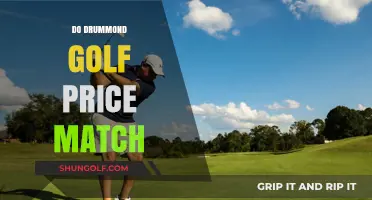 Drummond Golf: Price Matching Promise