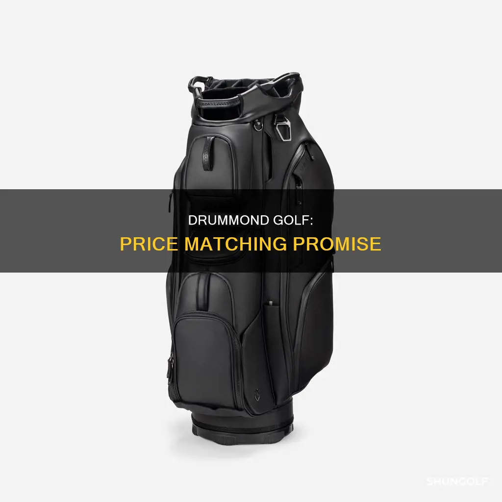 do drummond golf price match