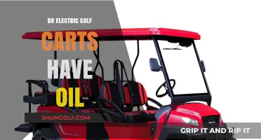 Electric Golf Carts and Oil: Do They Need It?