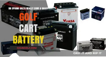 Epsom Salts and Saggy Golf Cart Batteries: Fact or Fiction?