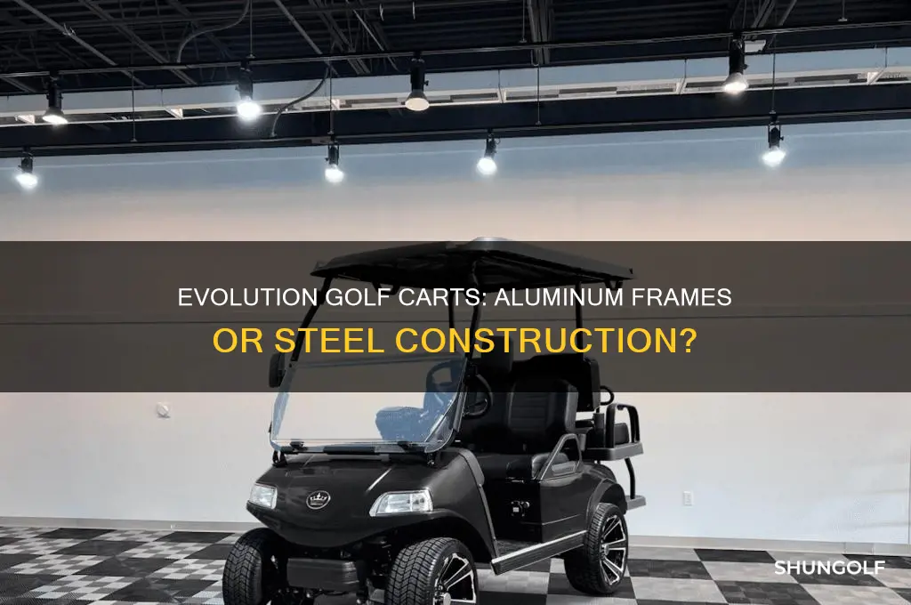 do evolution golf carts have aluminum frames