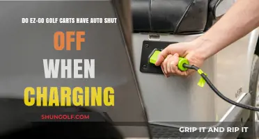 Do EZ-Go Golf Carts Feature Auto Shut-Off During Charging?