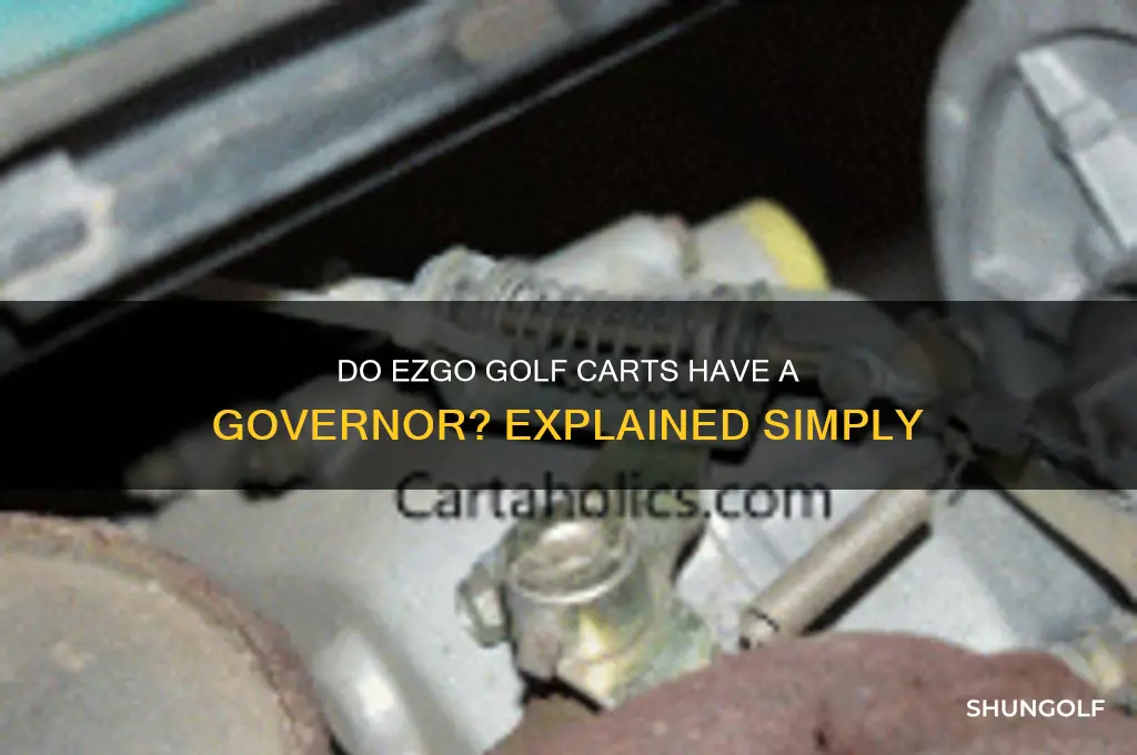 do ezgo golf carts have governor