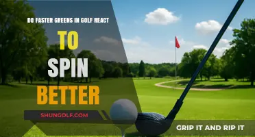 Faster Golf Greens: Enhanced Spin Reaction or Myth?