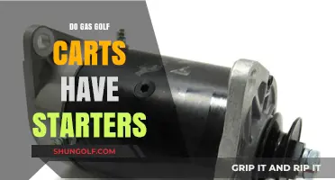 Do Gas Golf Carts Have Starters? A Comprehensive Guide