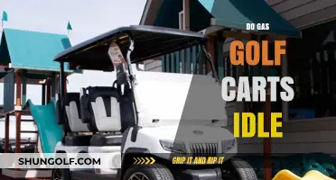 Do Gas Golf Carts Idle? Understanding Their Engine Behavior