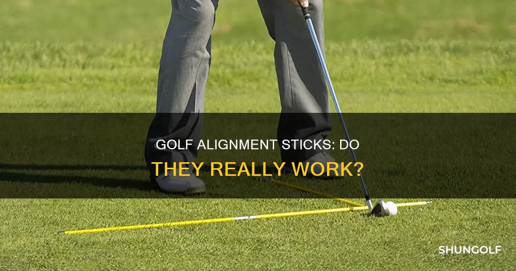 do golf alignment sticks work