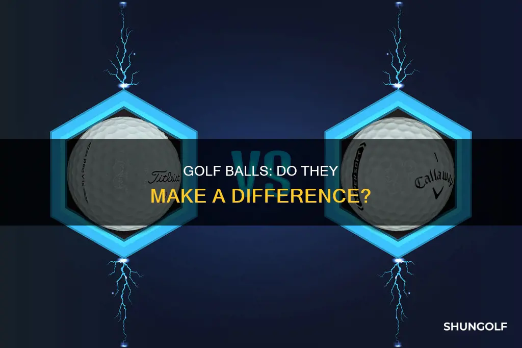 do golf ballsmake a difference