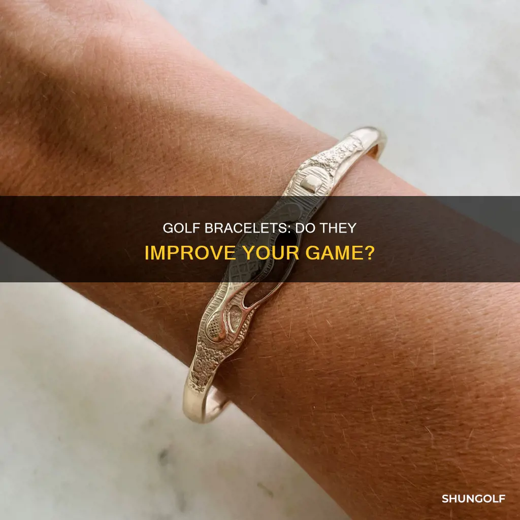 do golf bracelets work