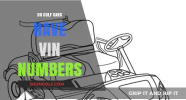 Golf Carts and Their Unique VINs