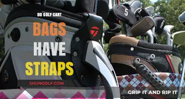 Do Golf Cart Bags Have Straps? A Comprehensive Guide
