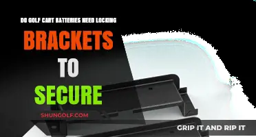 Securing Golf Cart Batteries: Are Locking Brackets Necessary?