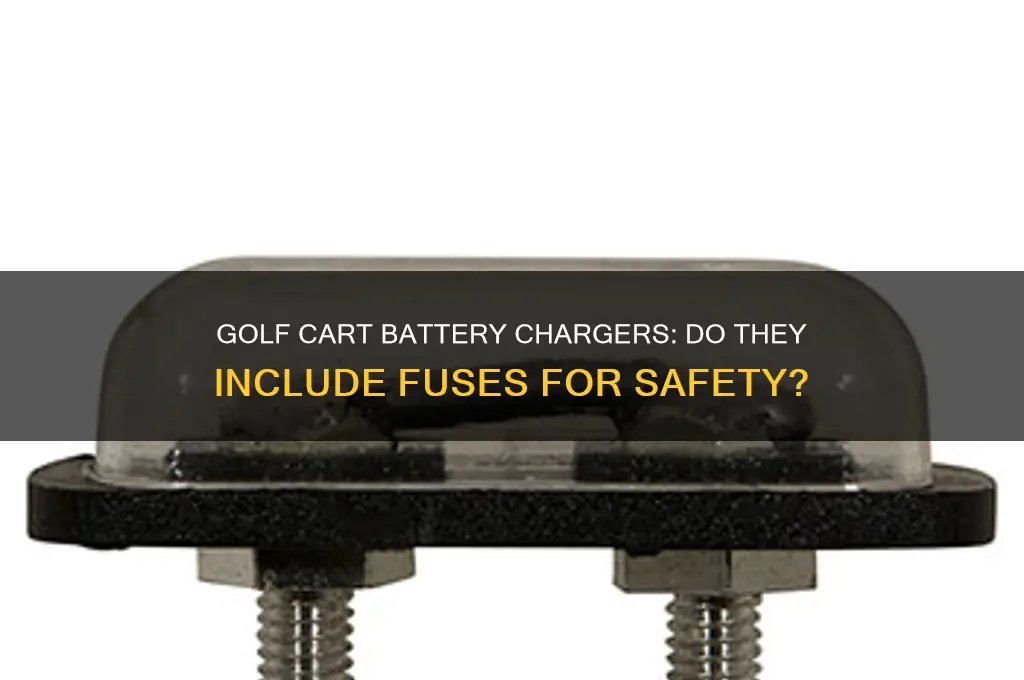do golf cart battery chargers have fuses