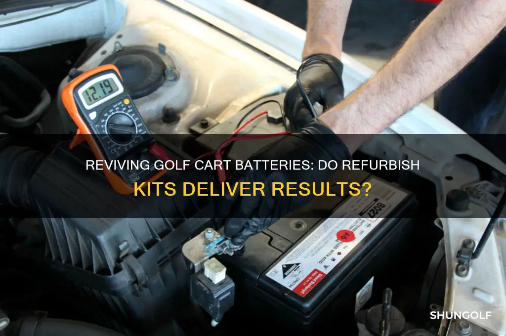 do golf cart battery refurbish kits work