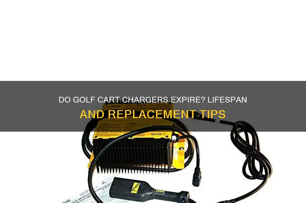 do golf cart chargers expire
