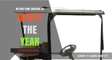 Unveiling the Truth: Do Golf Cart Dealers Misrepresent Vehicle Years?