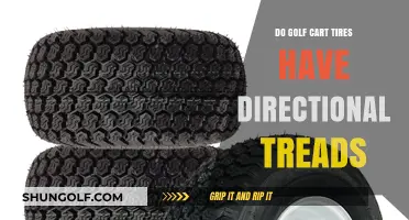 Do Golf Cart Tires Have Directional Treads? A Comprehensive Guide