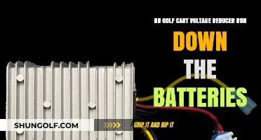 Golf Cart Voltage Reducers: Do They Drain Your Batteries Faster?