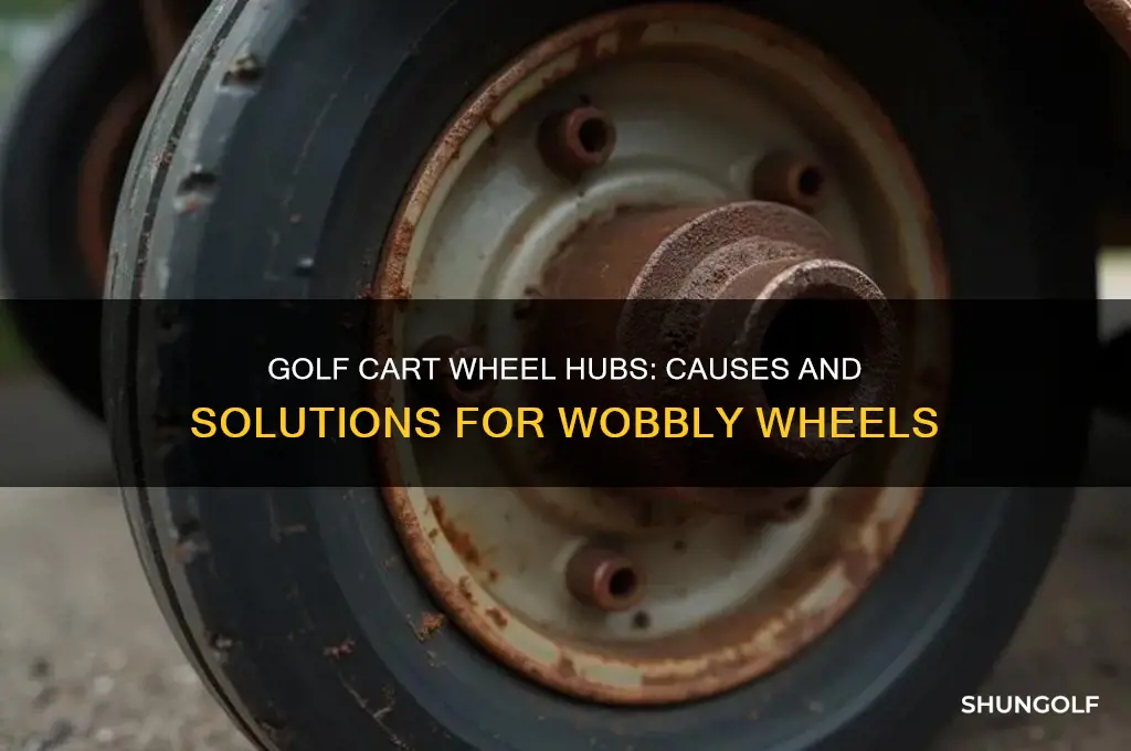 do golf cart wheel hubs make wheel wobble
