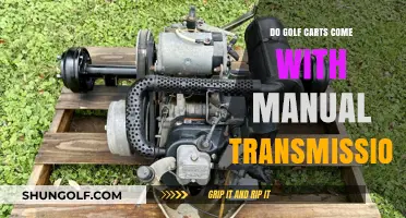 Do Golf Carts Have Manual Transmissions? Exploring the Truth