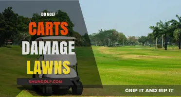 Golf Carts and Lawns: Preventing Damage for a Greener Course