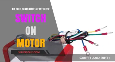 Golf Cart Motor Speed Control: Do Fast-Slow Switches Exist?