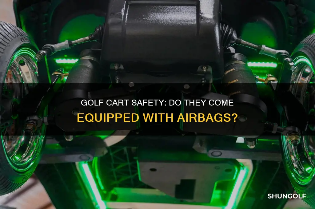 do golf carts have airbags