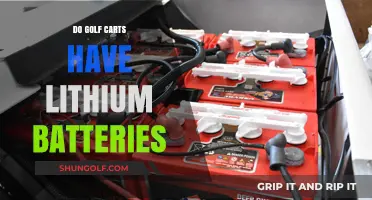 Do Golf Carts Use Lithium Batteries? Exploring Power Options