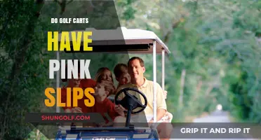 Do Golf Carts Have Pink Slips? Ownership Documents Explained