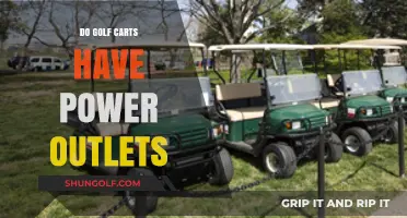 Do Golf Carts Have Power Outlets? Exploring Charging Options