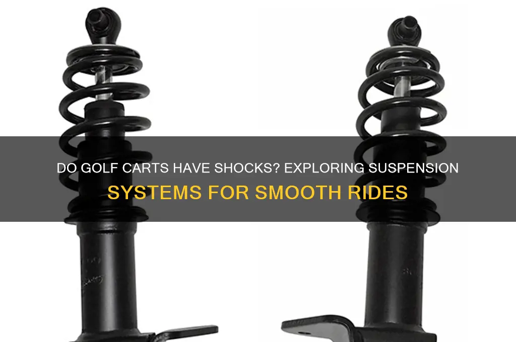 do golf carts have shocks