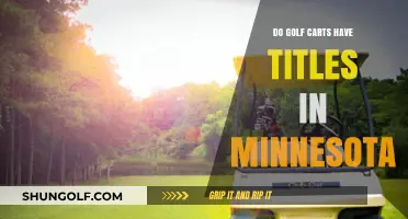 Do Golf Carts Need Titles in Minnesota? Legal Requirements Explained