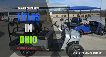 Ohio Golf Cart Ownership: Do Titles Apply to These Vehicles?