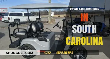 Do Golf Carts Need Titles in South Carolina? Legal Insights