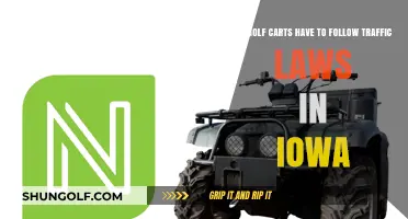 Iowa Golf Cart Traffic Laws: Rules and Regulations Explained