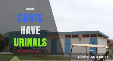 Golf Carts and Urinals: Unraveling the Myth of Onboard Restrooms
