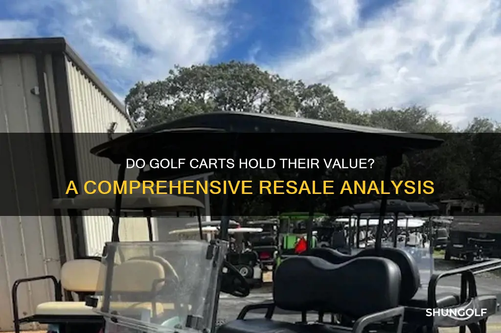 do golf carts hold their value