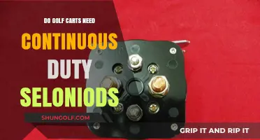 Continuous Duty Solenoids: Essential for Golf Cart Performance?