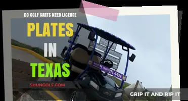 Texas Golf Cart Rules: License Plates Required or Not?