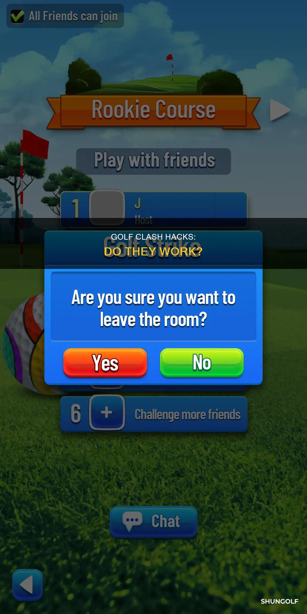 do golf clash hacks work