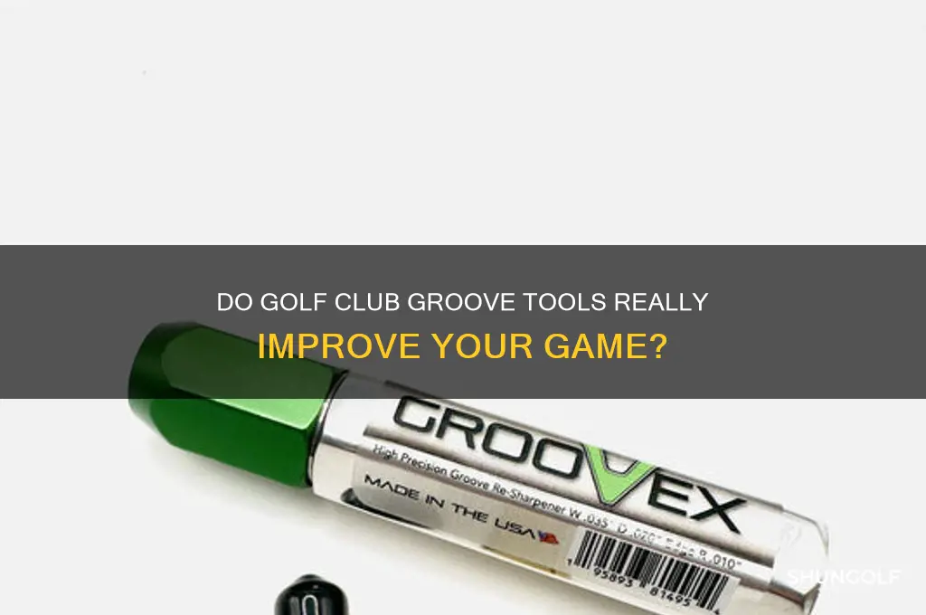 do golf club groove tools work