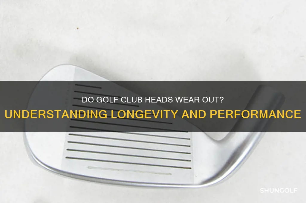 do golf club heads wear out
