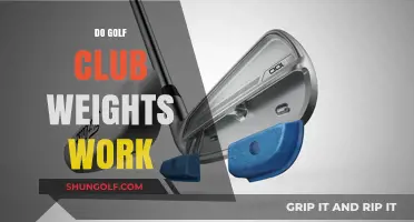 Do Golf Club Weights Enhance Swing Speed and Performance?