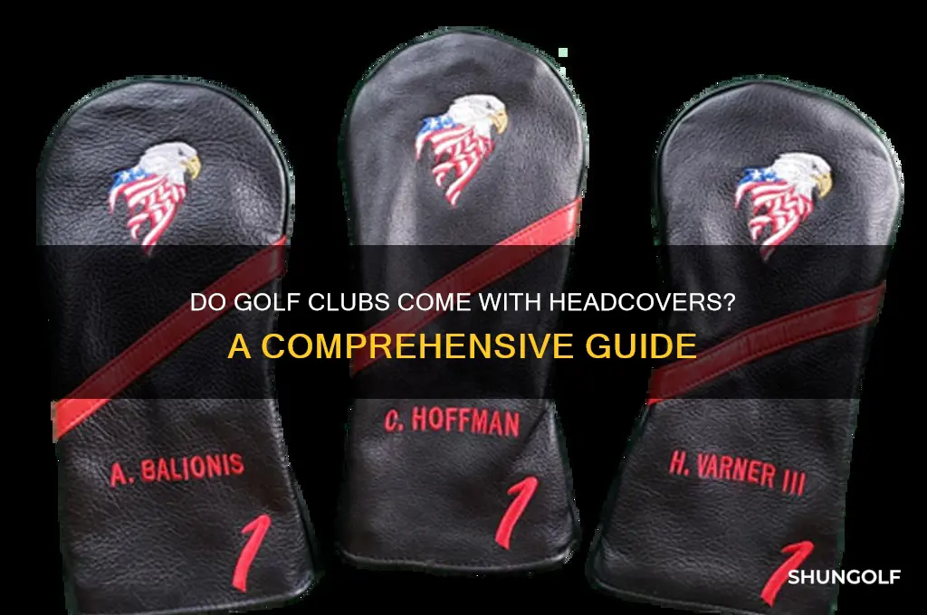 do golf clubs come with headcovers