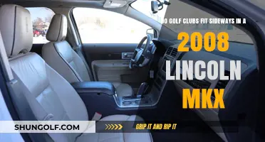 Golf Clubs Sideways Fit in 2008 Lincoln MKX: A Guide